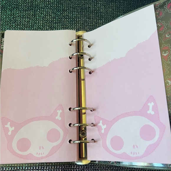 Emily The Strange Skeleton Cat Planner/Organizer  Very RARE! - Picture 10 of 11